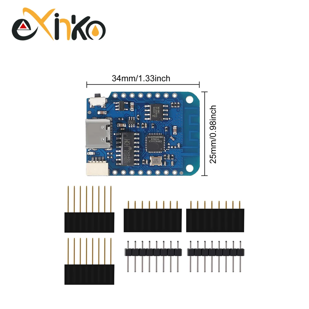 1/5/10PCS WeMos D1 Mini ESP826 - D1 Mini Pro recension och pris