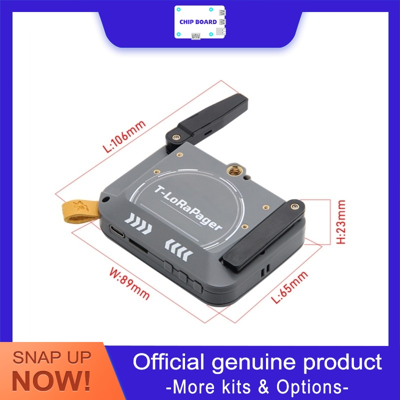 LILYGO T-LoRa Pager Handheld C - Lolin S3 recension och pris