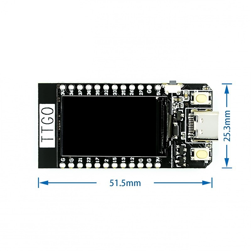 TTGO T-Display ESP32 WiFi Blue - Ttgo Tdisplay recension och pris